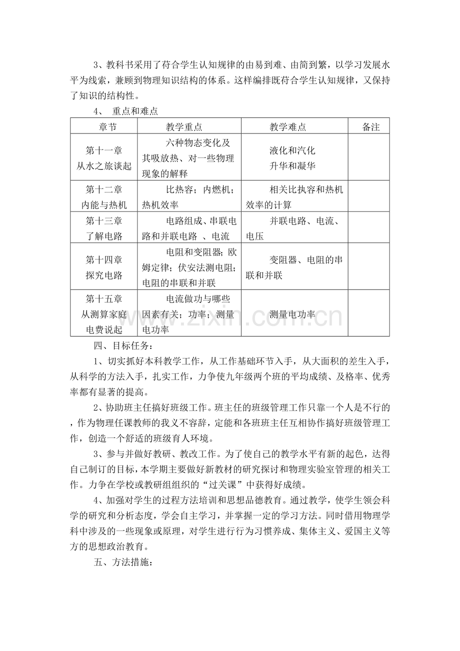 九年级物理教学计划（一）.doc_第2页