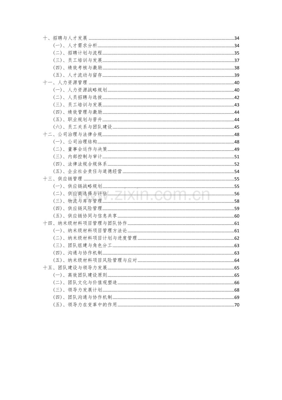 2024年纳米级材料项目可行性分析报告.docx_第3页