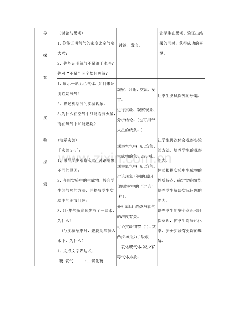 九年级化学上册 2.2氧气教案2..doc_第3页