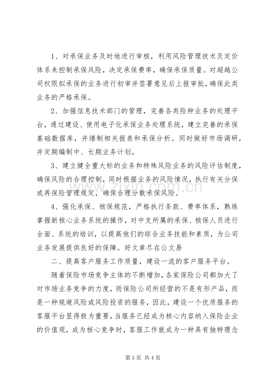 保险财产公司下半年计划.docx_第3页