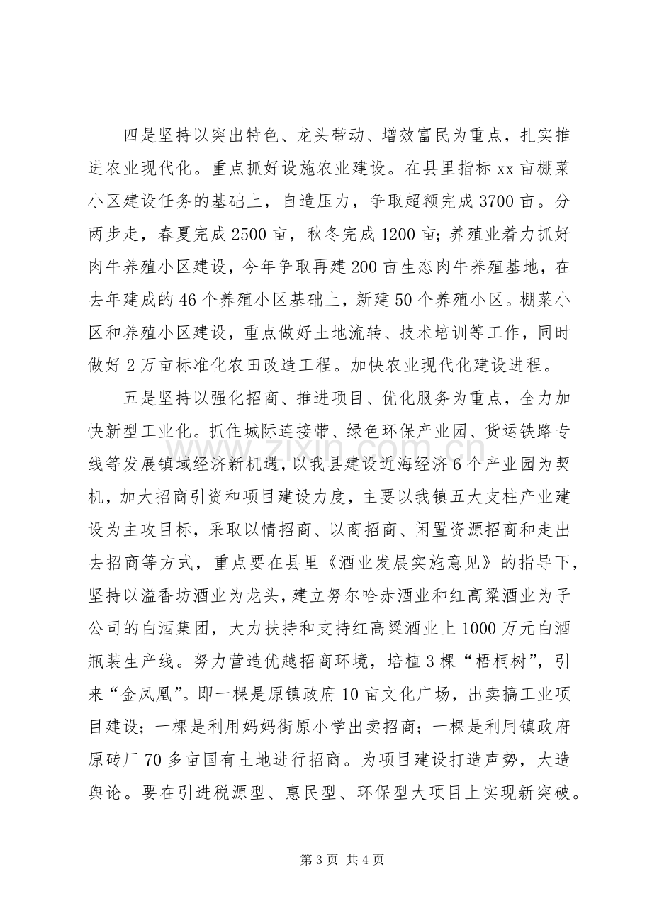 乡镇政府的工作计划范文.docx_第3页