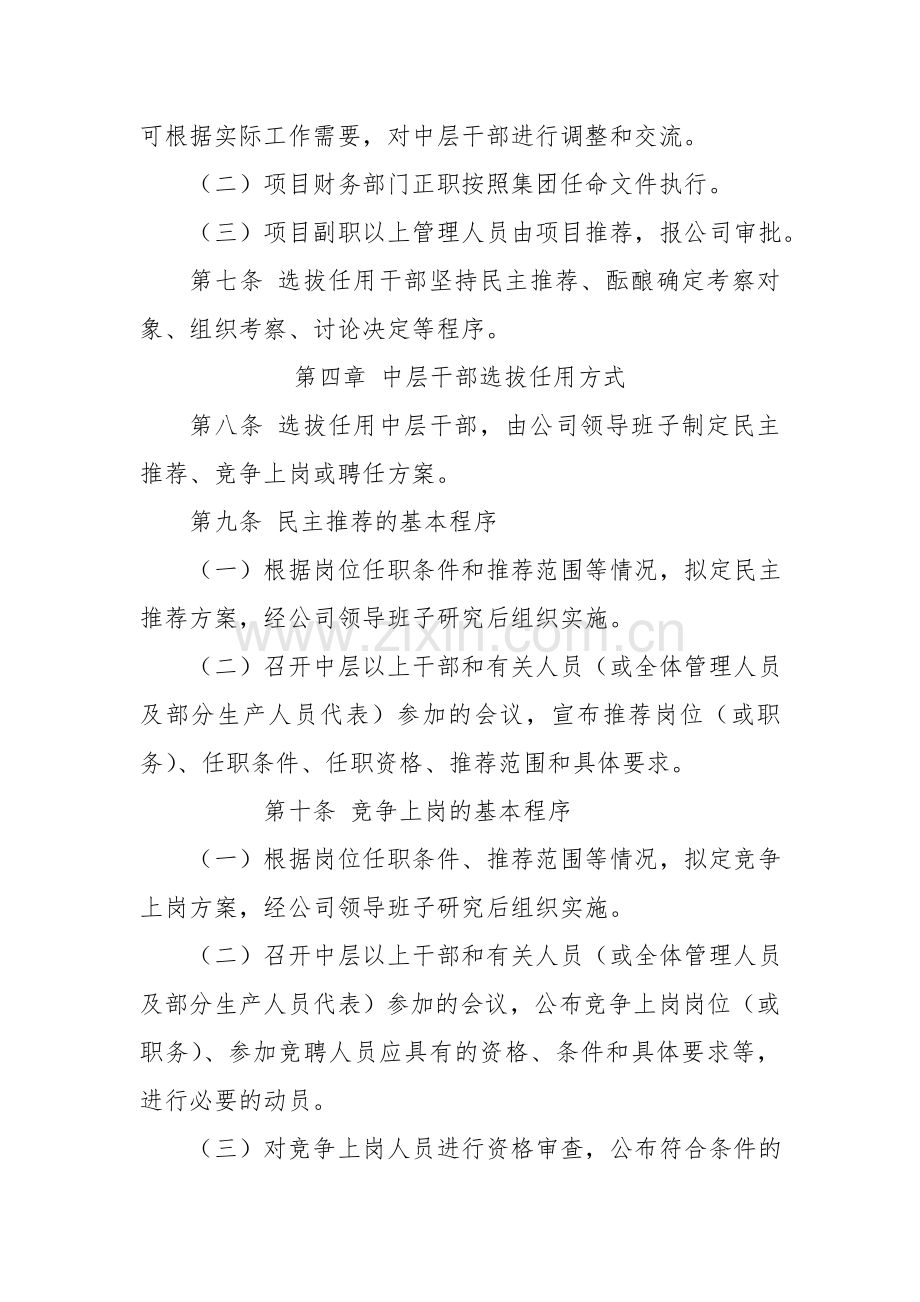 公司中层干部管理办法.doc_第3页