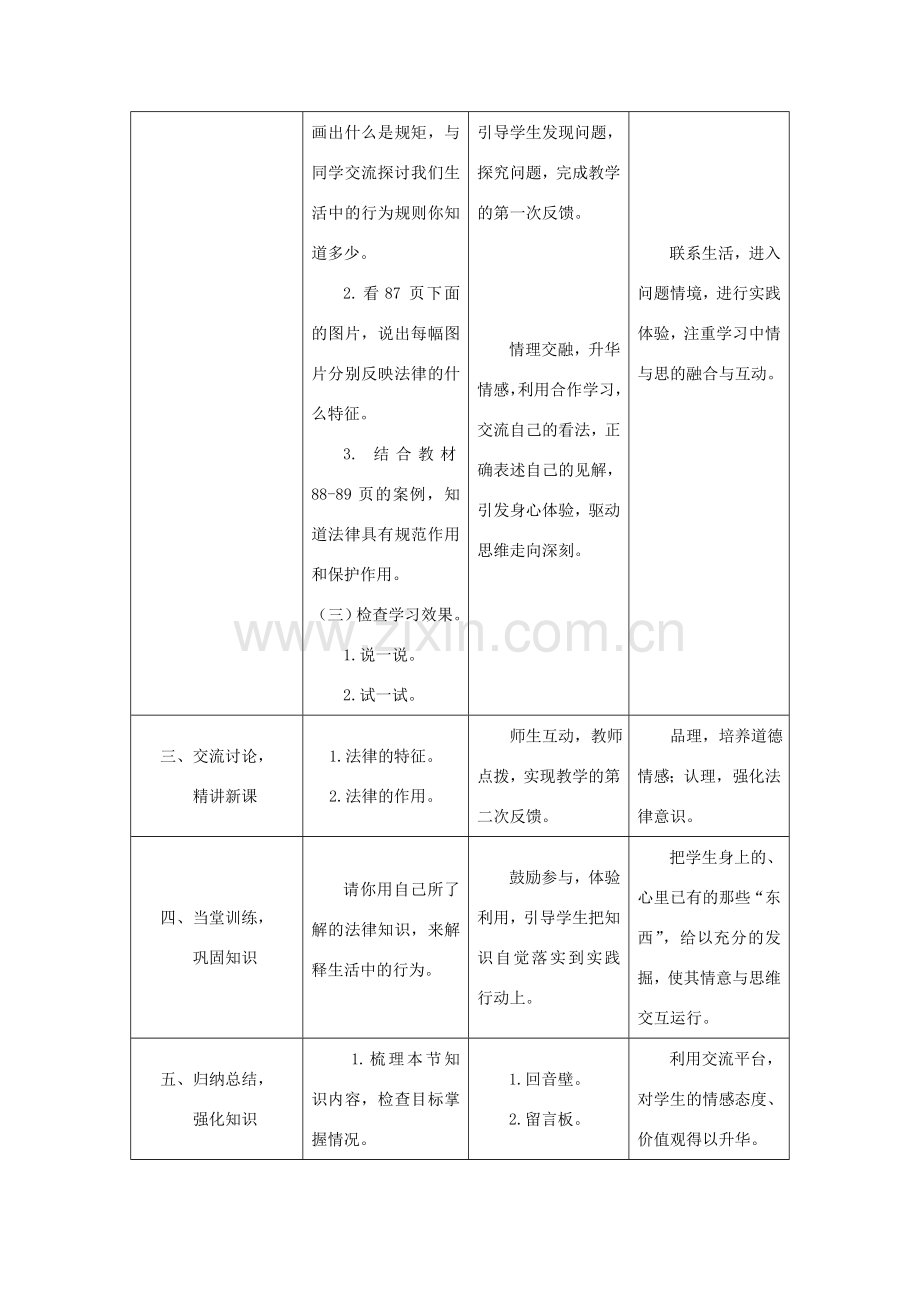 七年级政治下册 走近法律教案 人教新课标版.doc_第3页