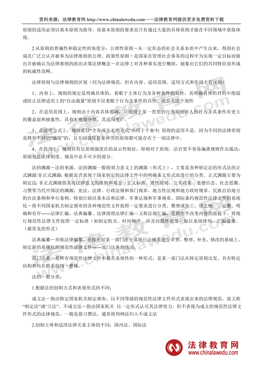 司考法理学重要知识点识记.doc_第2页