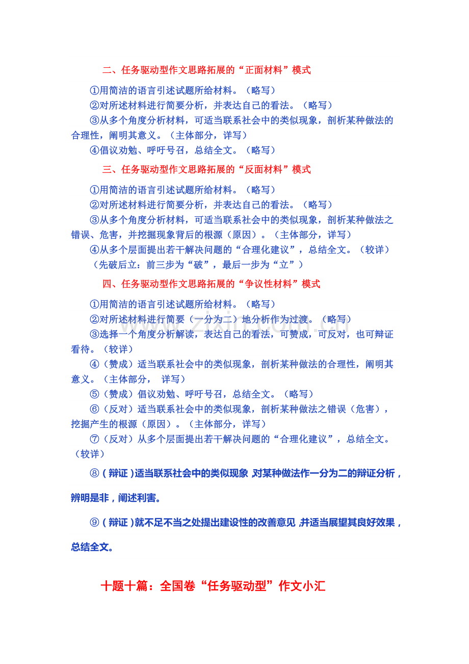 2018年高考任务驱动型作文指导及典型例文十篇.doc_第2页