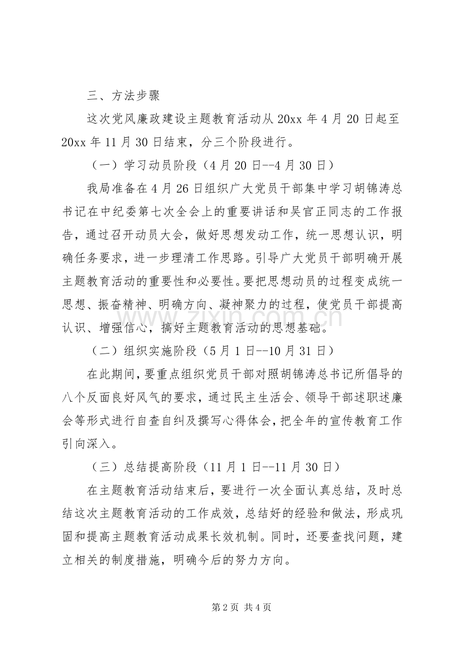 党风廉政建设工作安排意见.docx_第2页