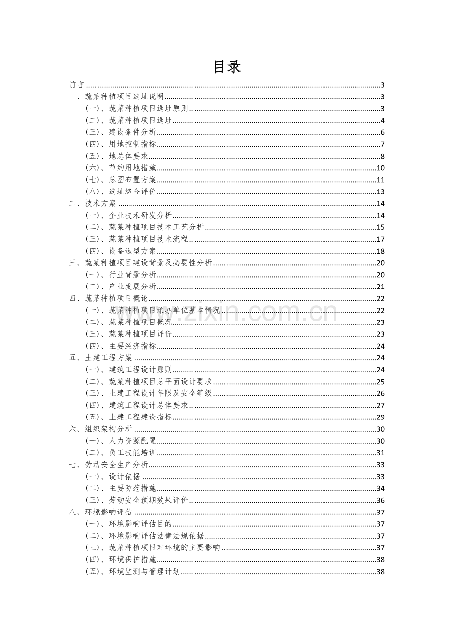 蔬菜种植项目创业计划书.docx_第2页