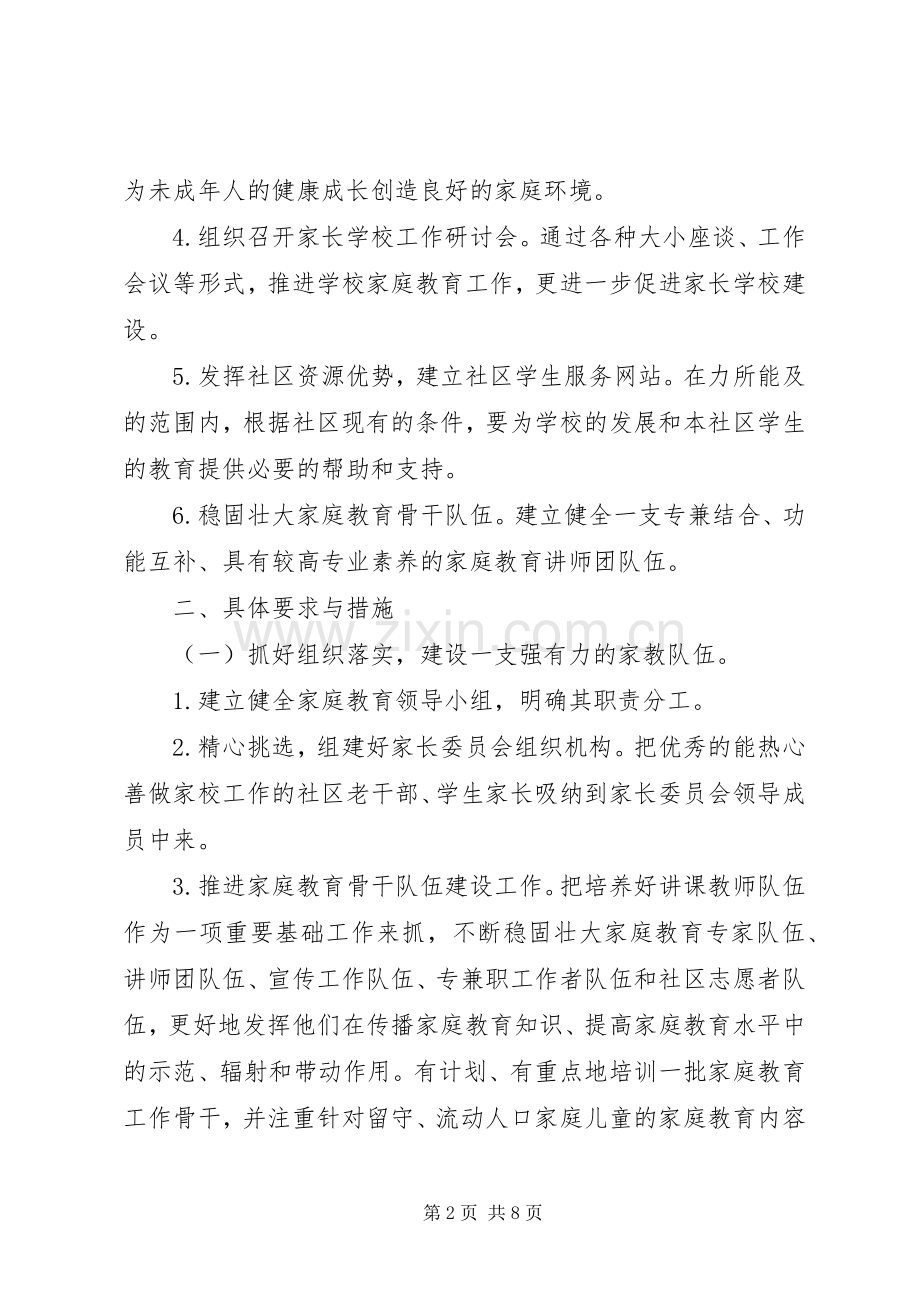 学校社区教育工作计划.docx_第2页