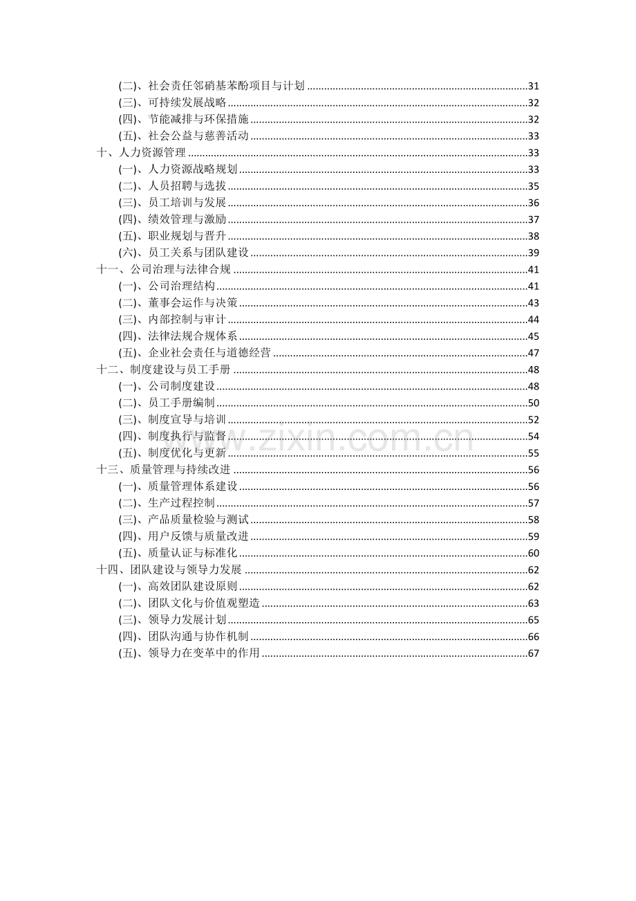 邻硝基苯酚项目可行性分析报告.docx_第3页