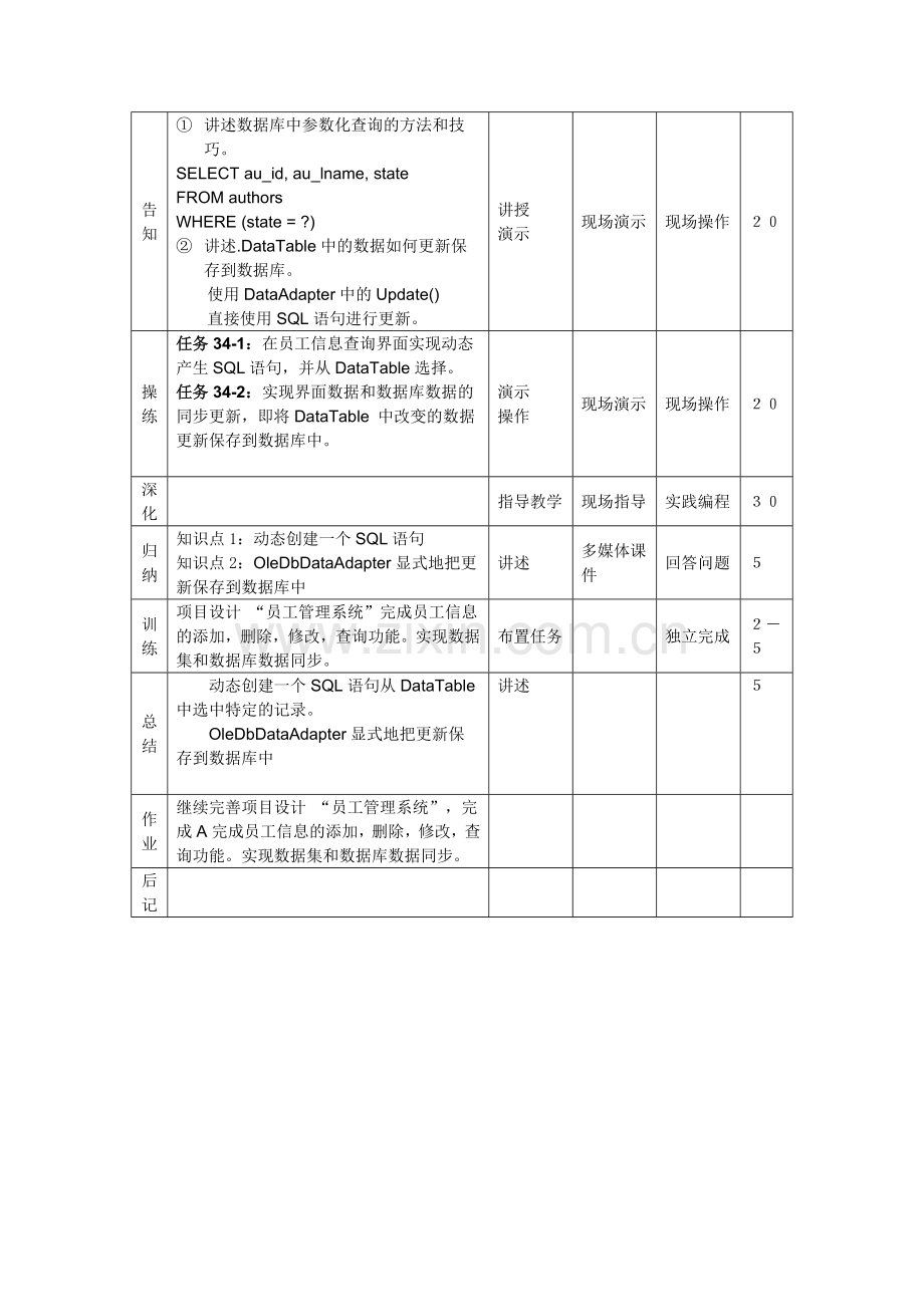 C#程序设计单元教学设计.doc_第2页