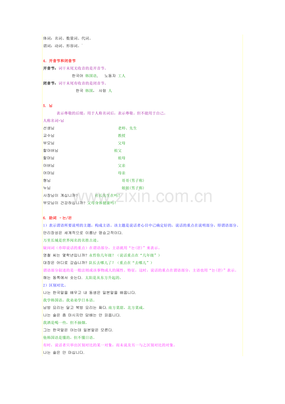 标准韩国语第一册语法合集.doc_第3页