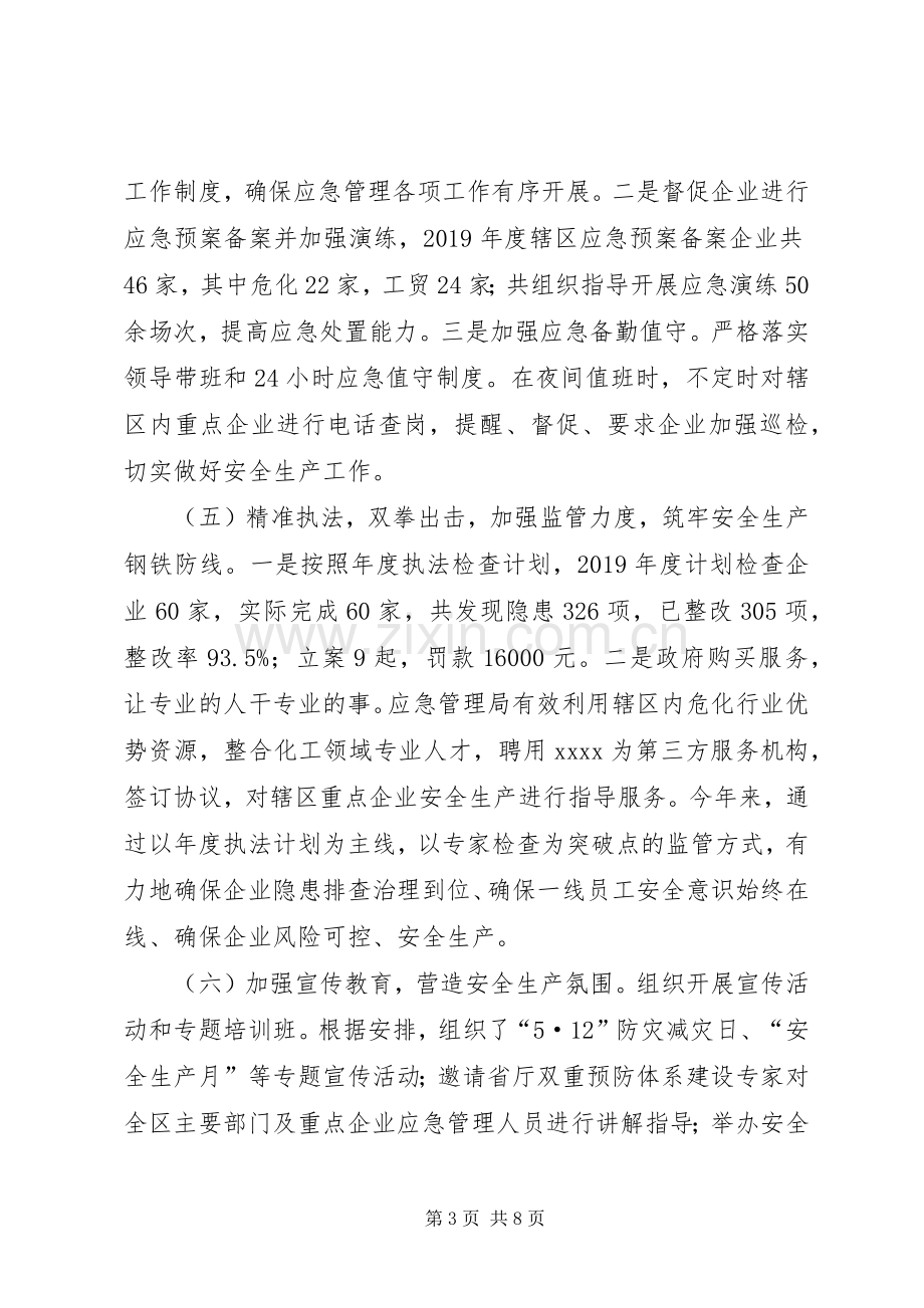 应急管理局工作总结及XX年工作计划.docx_第3页