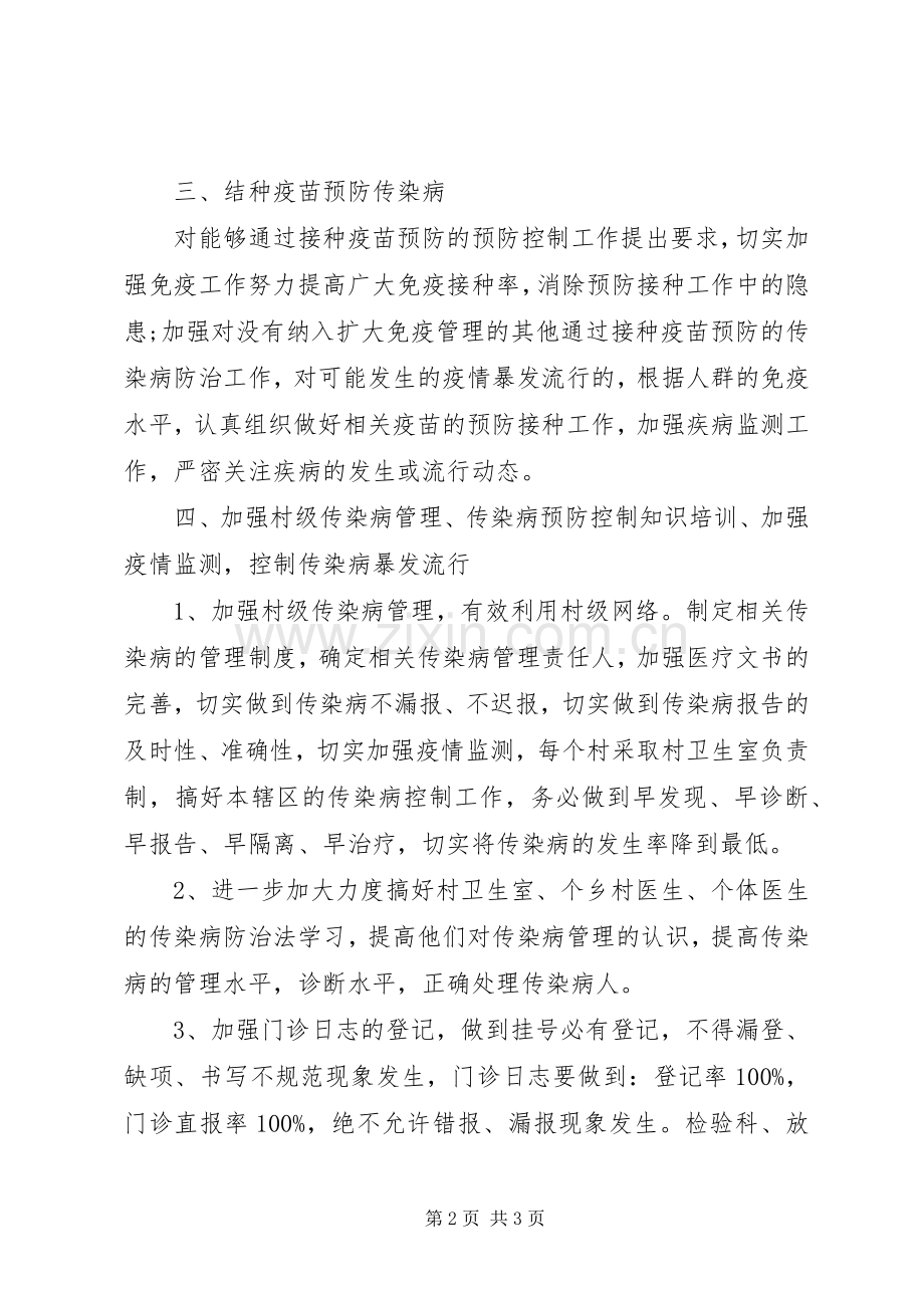 卫生院疾病预防与控制工作计划.docx_第2页