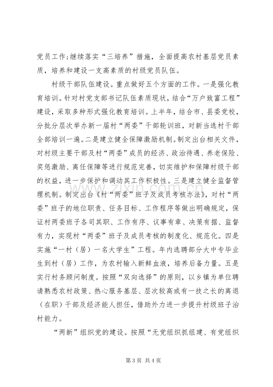 乡镇党组织年度基层组织建设工作计划 .docx_第3页