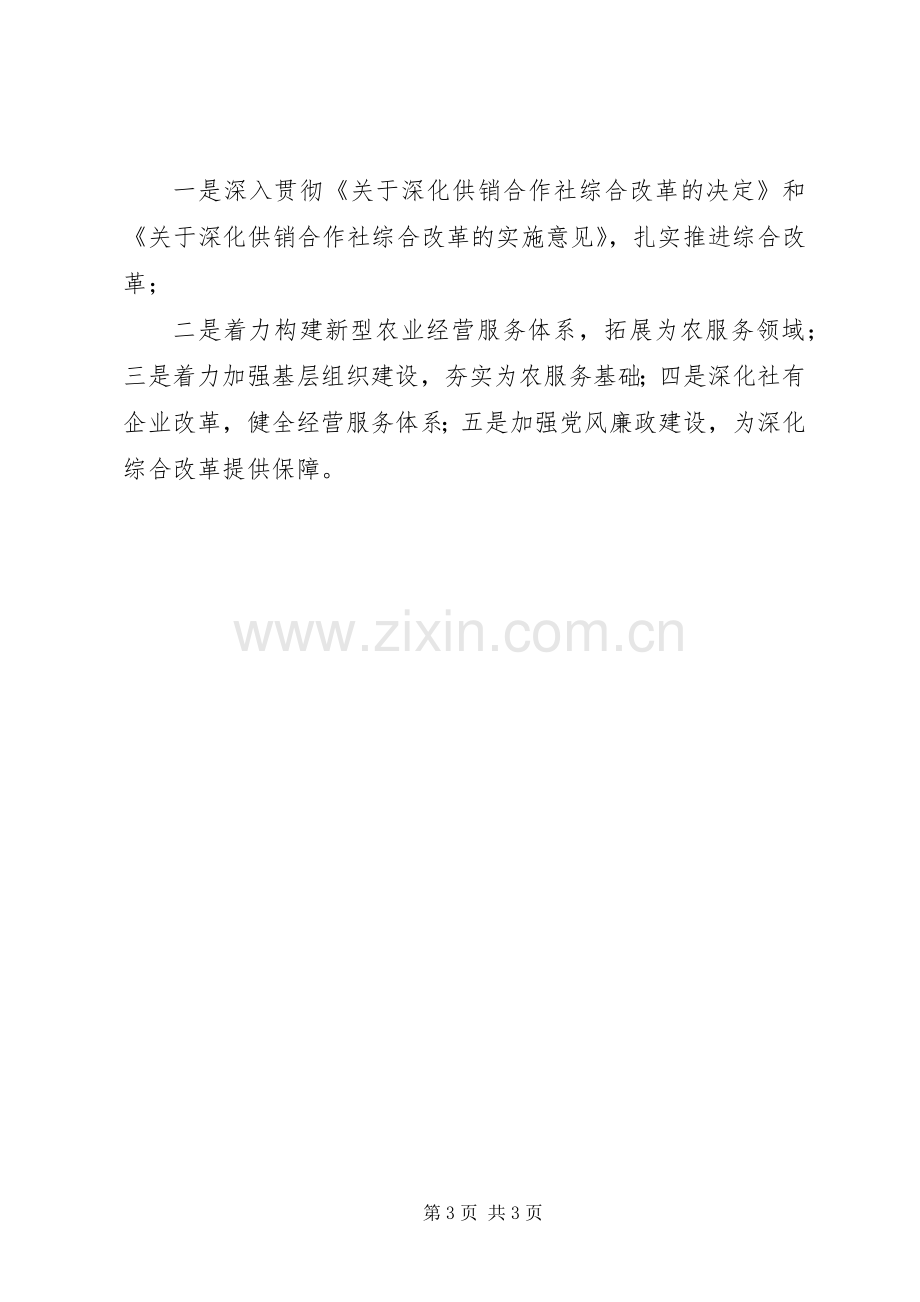 XX年区供销社总结和XX年工作安排.docx_第3页