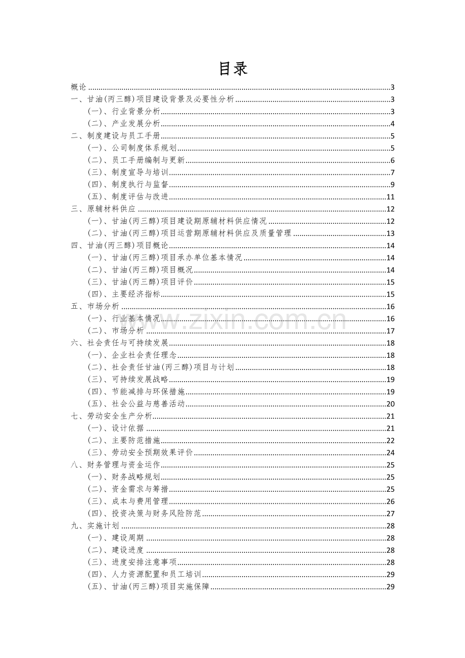 甘油(丙三醇)项目可行性研究报告.docx_第2页