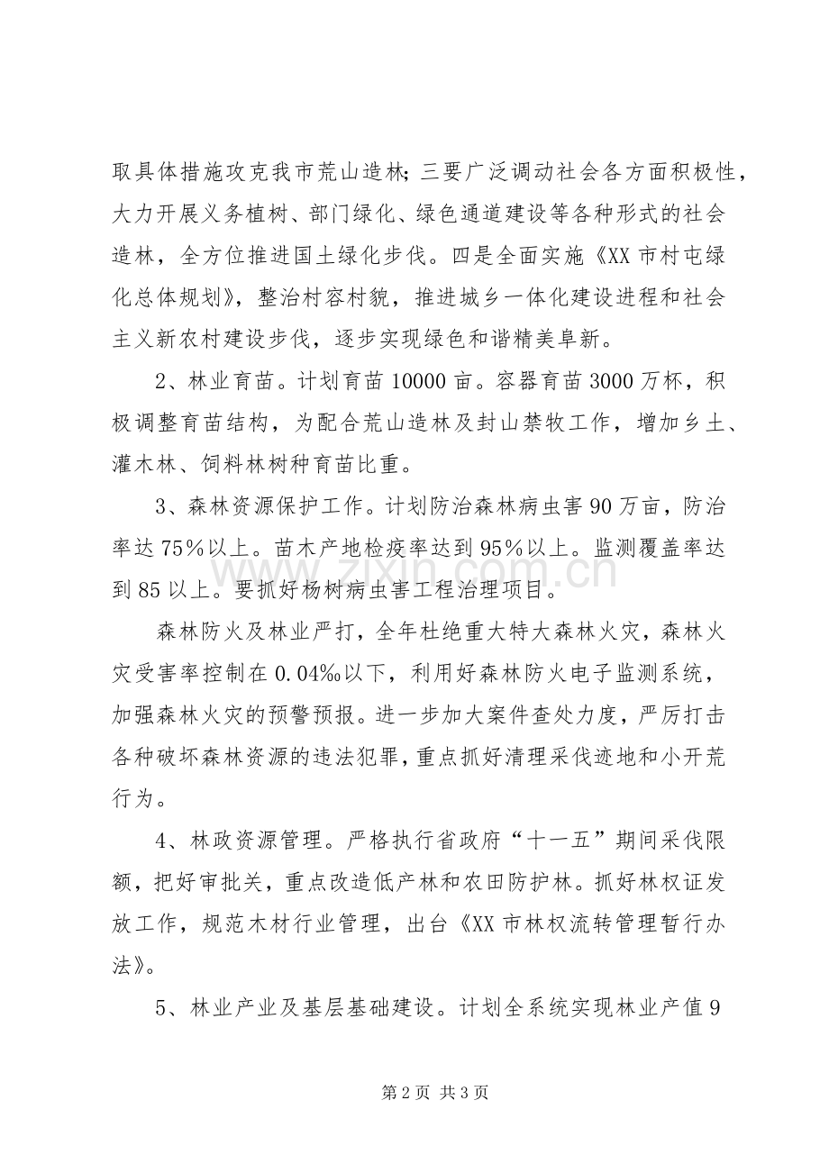 市林业局年度工作计划要点.docx_第2页