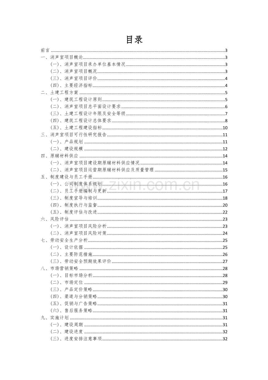 消声室项目可行性研究报告.docx_第2页