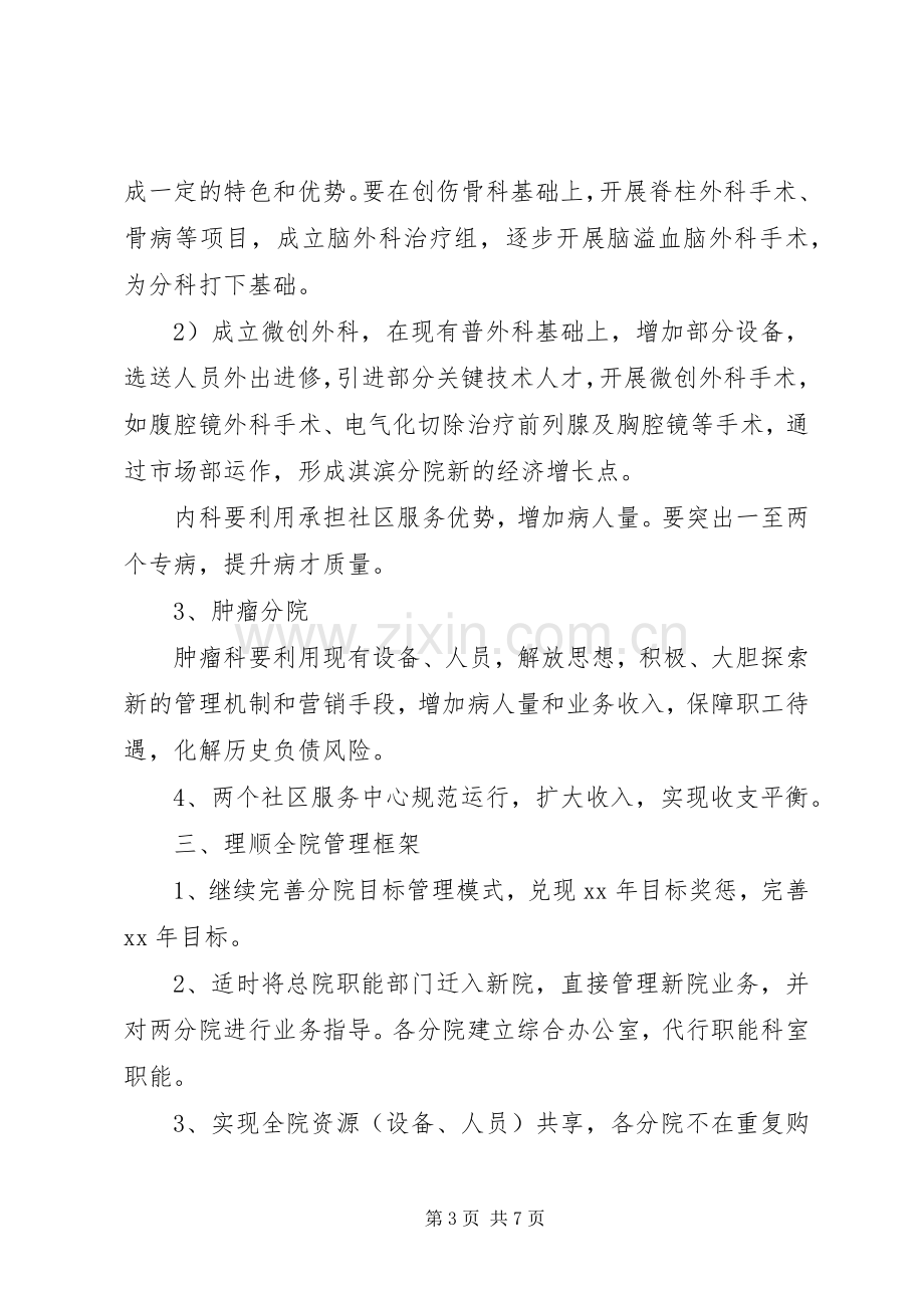 20XX年市人民医院年度工作计划范文.docx_第3页