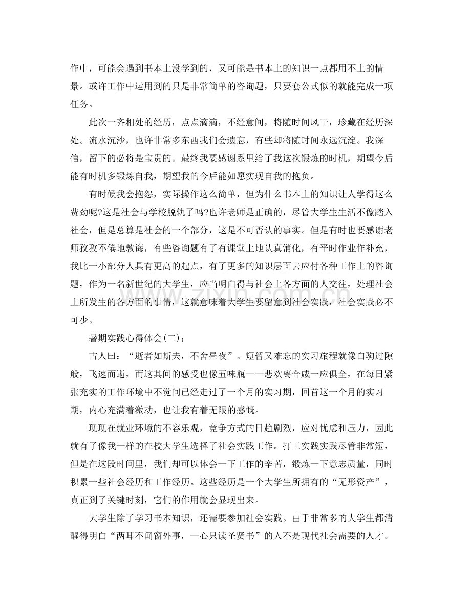 暑期实践个人心得体会参考总结.docx_第2页