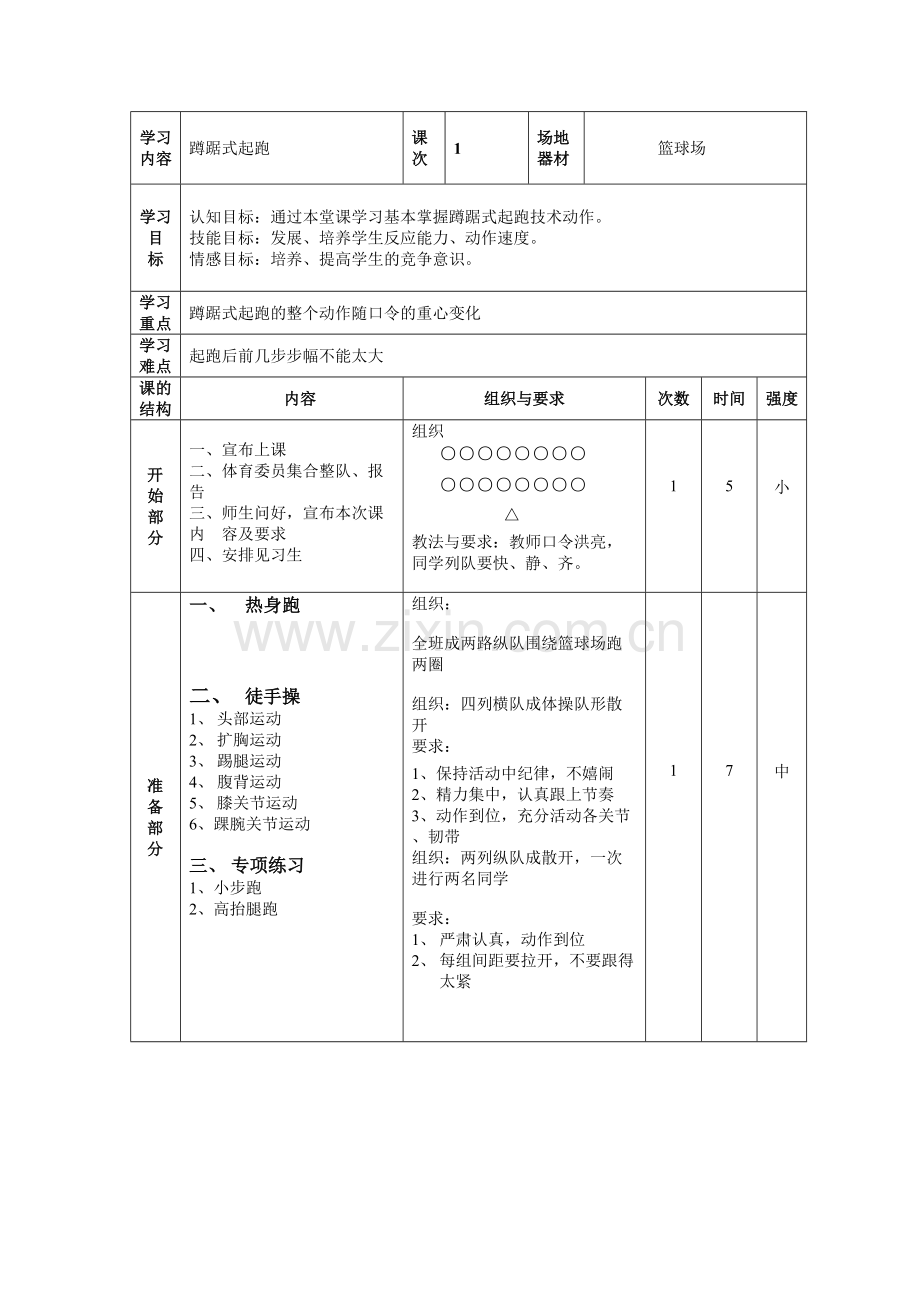 《蹲踞式起跑》教学设计.doc_第2页