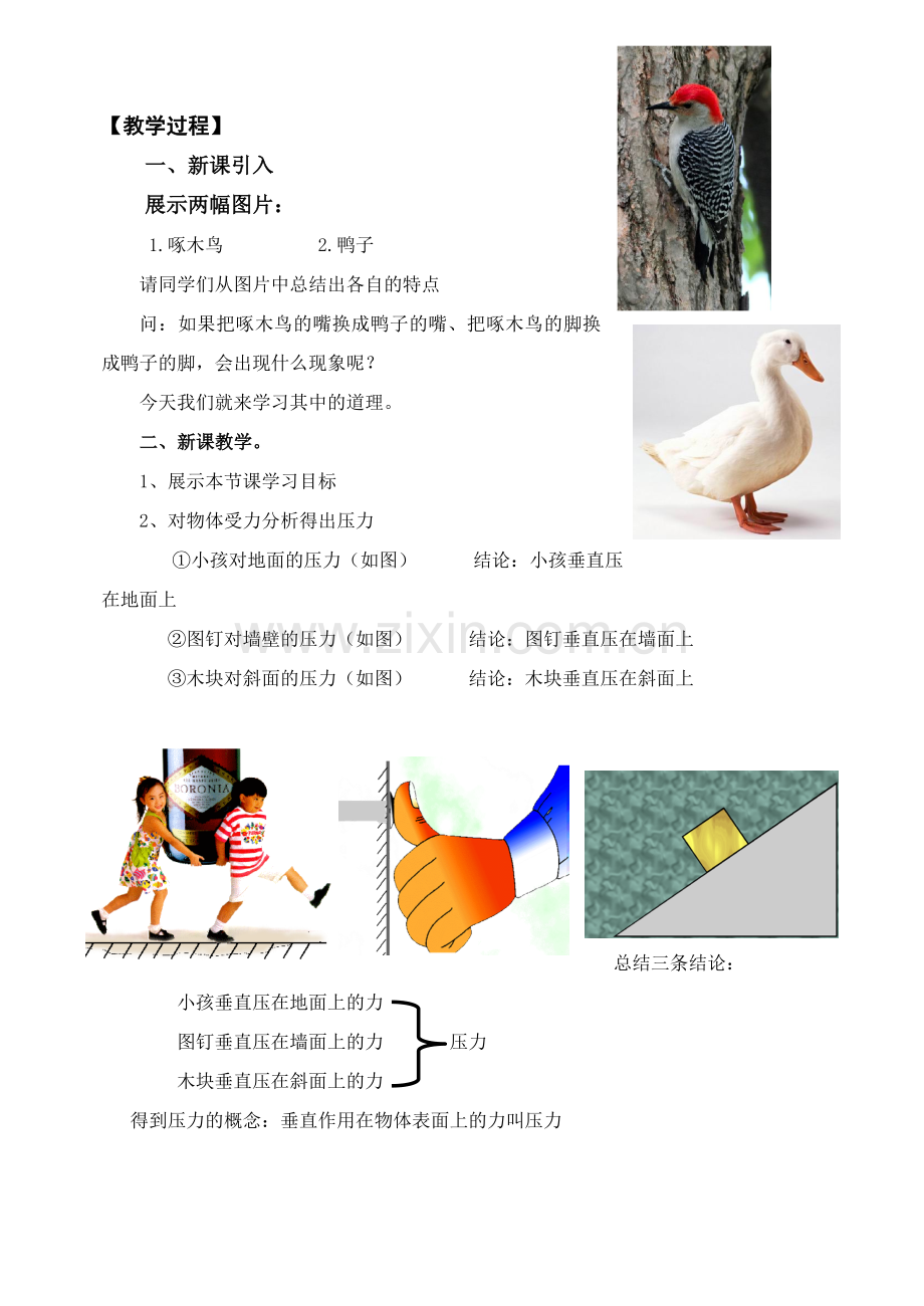 《压力和压强》教学设计.doc_第2页