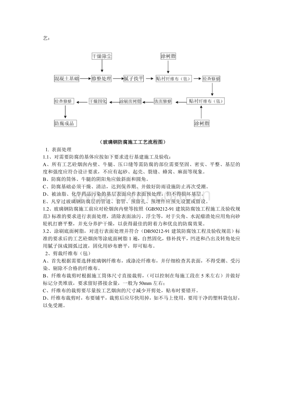 水池玻璃钢防腐 施工设计方案.doc_第3页