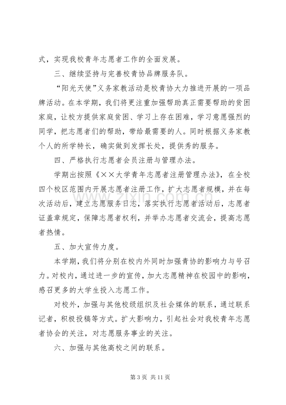 20XX年志愿者协会工作计划.docx_第3页