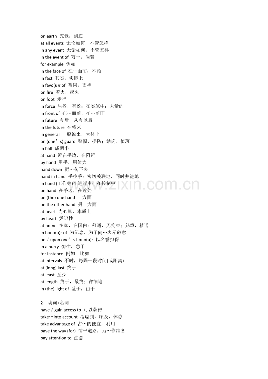 四六级考试真题高频词汇.doc_第2页