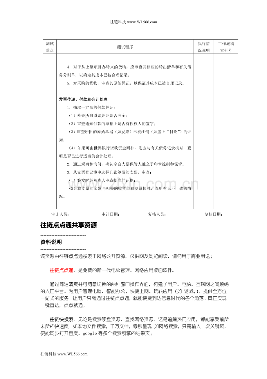 采购与付款-2采购与付款业务循环符合性测试程序表.doc_第3页