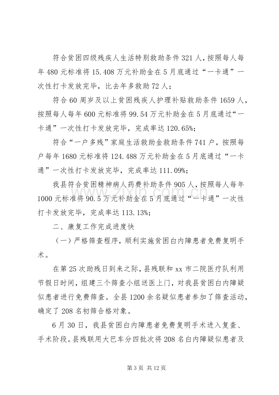 乡镇残联年度工作总结及工作计划 .docx_第3页