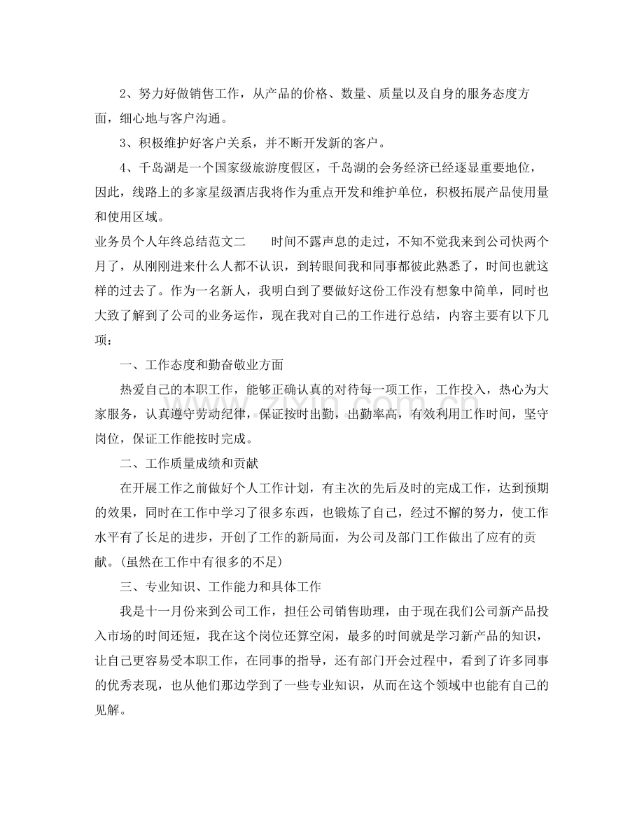 业务员个人年终总结模板 .docx_第3页