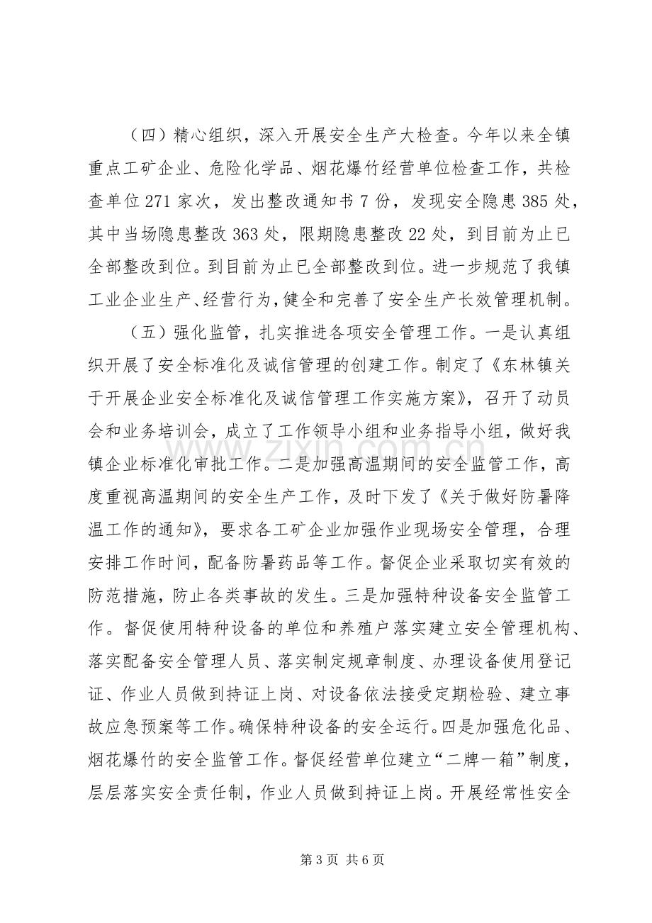 20XX年乡镇安全监督管理中心工作总结XX年工作计划.docx_第3页