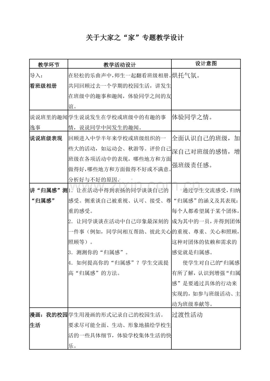 七年级政治下册教科版全册教案.doc_第1页