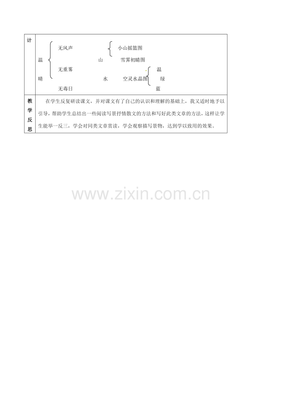 七年级语文上册 第16课《济南的冬天》教案（2） 苏教版-苏教版初中七年级上册语文教案.doc_第3页