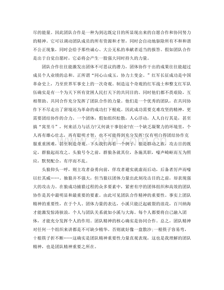 公司团队团结工作工作参考总结.docx_第2页