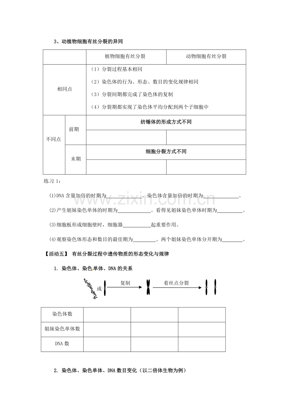 第6章第1节细胞的增殖（第二课时）.docx_第2页