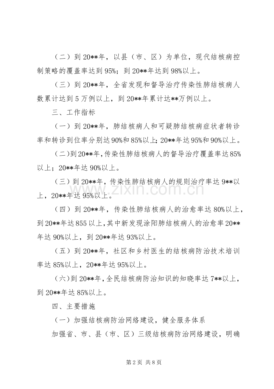 卫生厅结核病防治计划（省）.docx_第2页