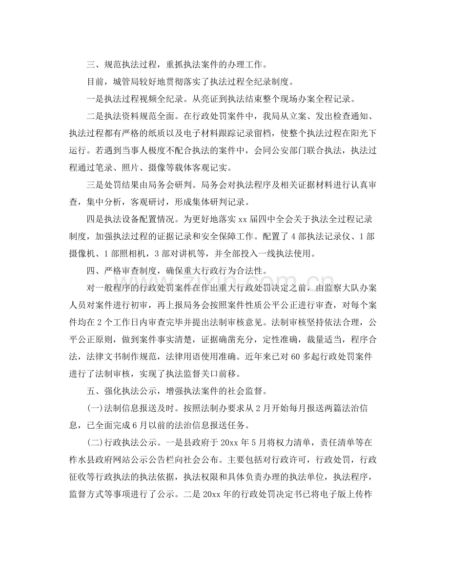 依法行政年度工作总结 .docx_第2页