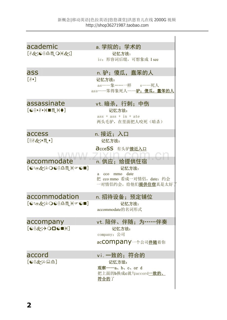 四级单词速记.doc_第2页