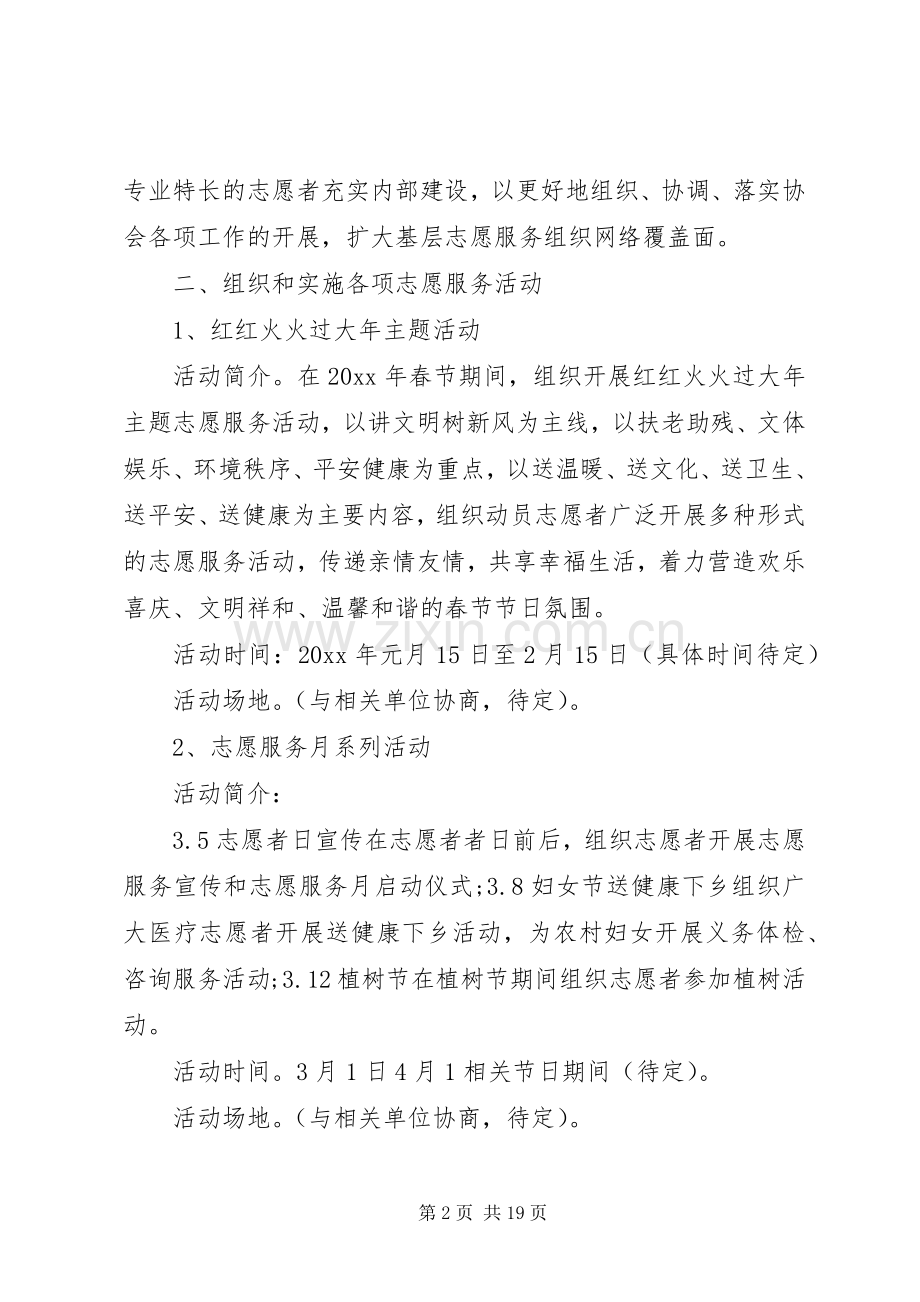 青年志愿者工作计划.docx_第2页