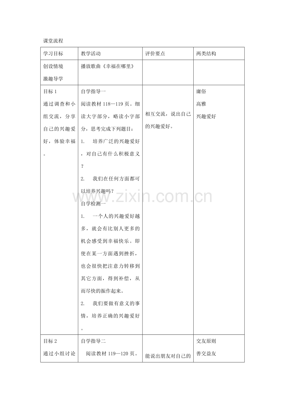 九年级政治全册 第三单元 法治时代 第十课 幸福的味道 第三框幸福门票教案 人民版-人民版初中九年级全册政治教案.doc_第2页