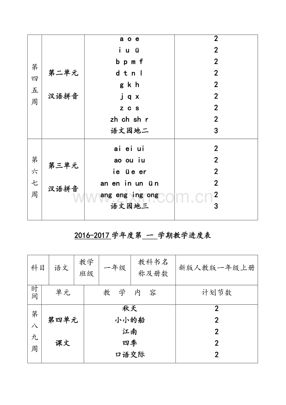 一年级上册语文全册教案(含教学反思).doc_第3页