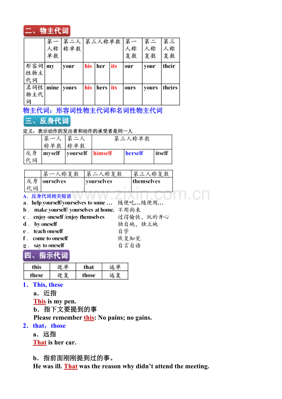 中考考点之代词.doc_第2页