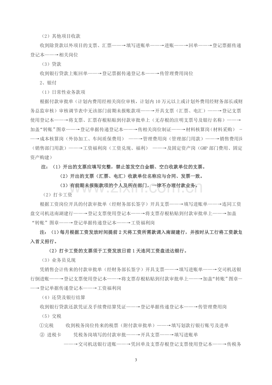 某公司一套比较详细的财务流程+.doc_第3页