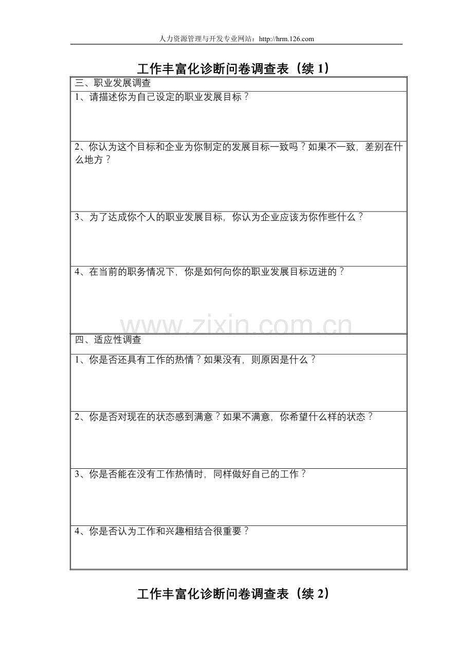 人力资源管理常用表格.doc_第2页