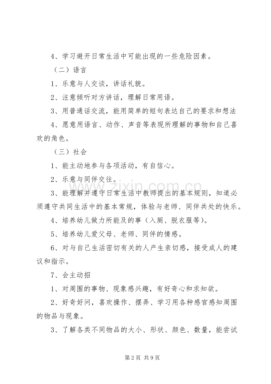 个人工作计划表格范本 .docx_第2页