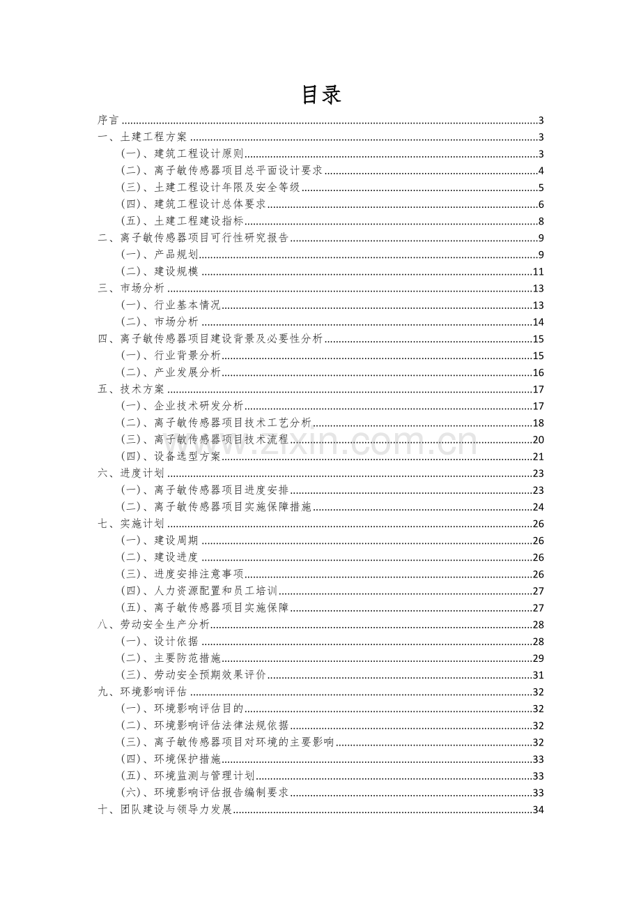 离子敏传感器项目商业计划书.docx_第2页