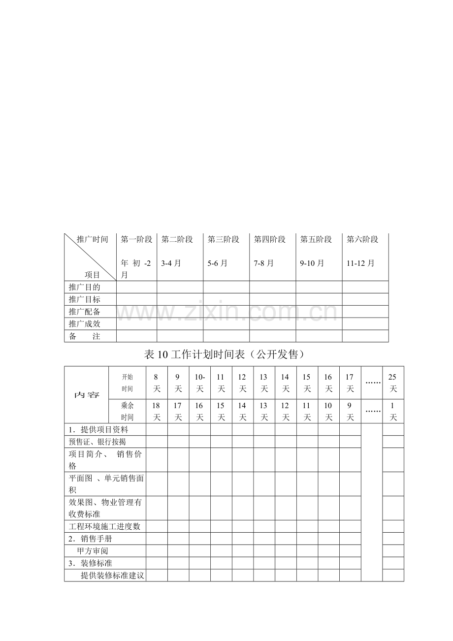 销售计划表LXNBEDCT格.doc_第1页