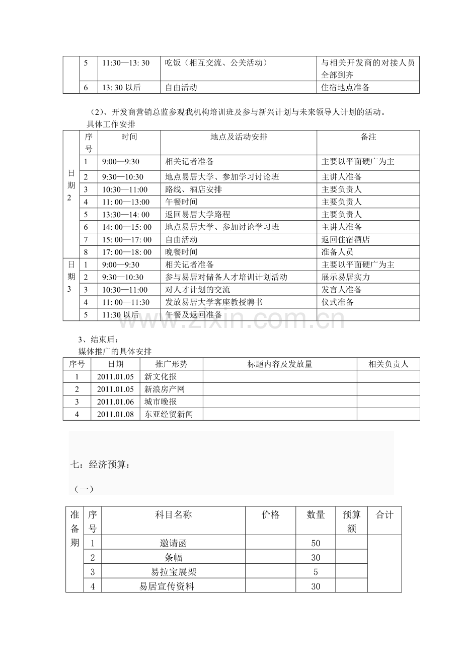 易居文化展示活动及策划方案.doc_第3页